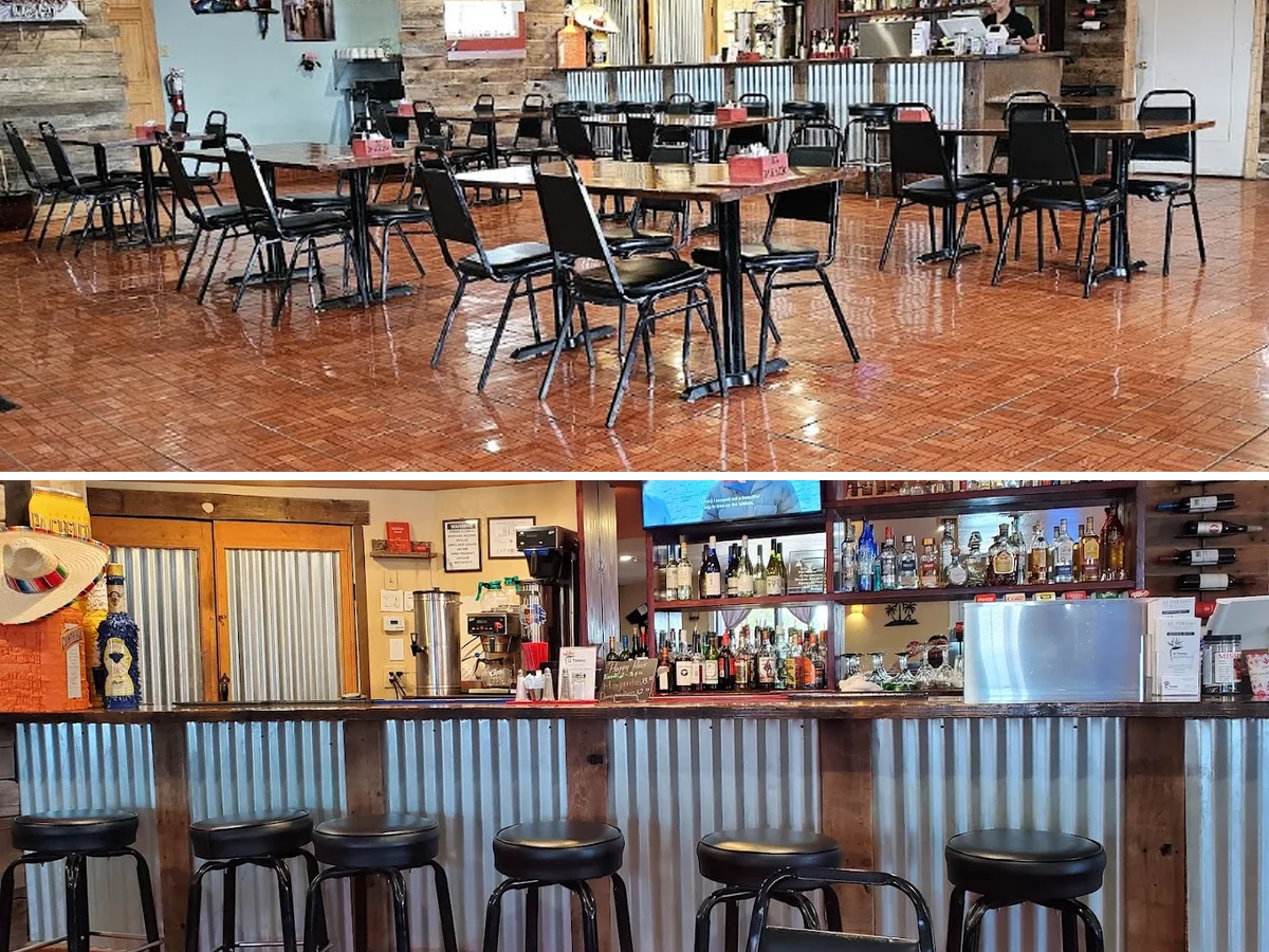 Food served for dine-in meals and quick bites.